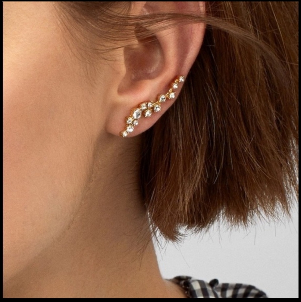 BAUBLEBAR Farah Ear Crawlers Earrings
